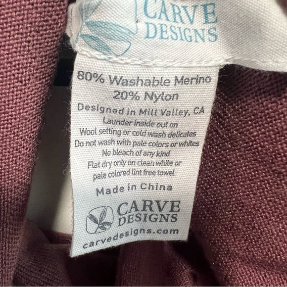 New Carve. Designs Torrey Poncho Washable Merino, New with Tags - Picture 2 of 5